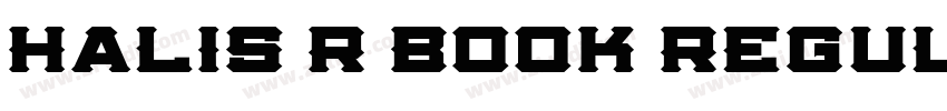 Halis R Book Regula字体转换